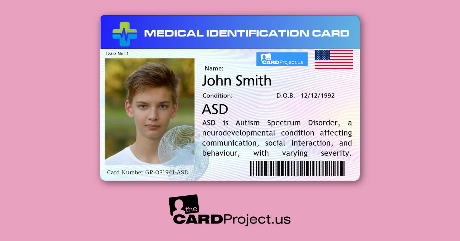 ASD Premium Medical Card (FRONT)